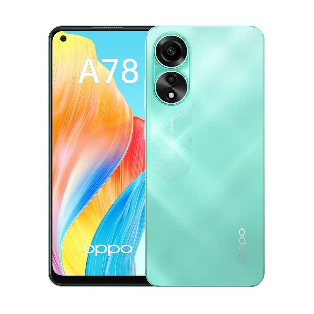 OPPOСмартфонOppoA78Global6/128ГБ,зеленый,Восстановленный