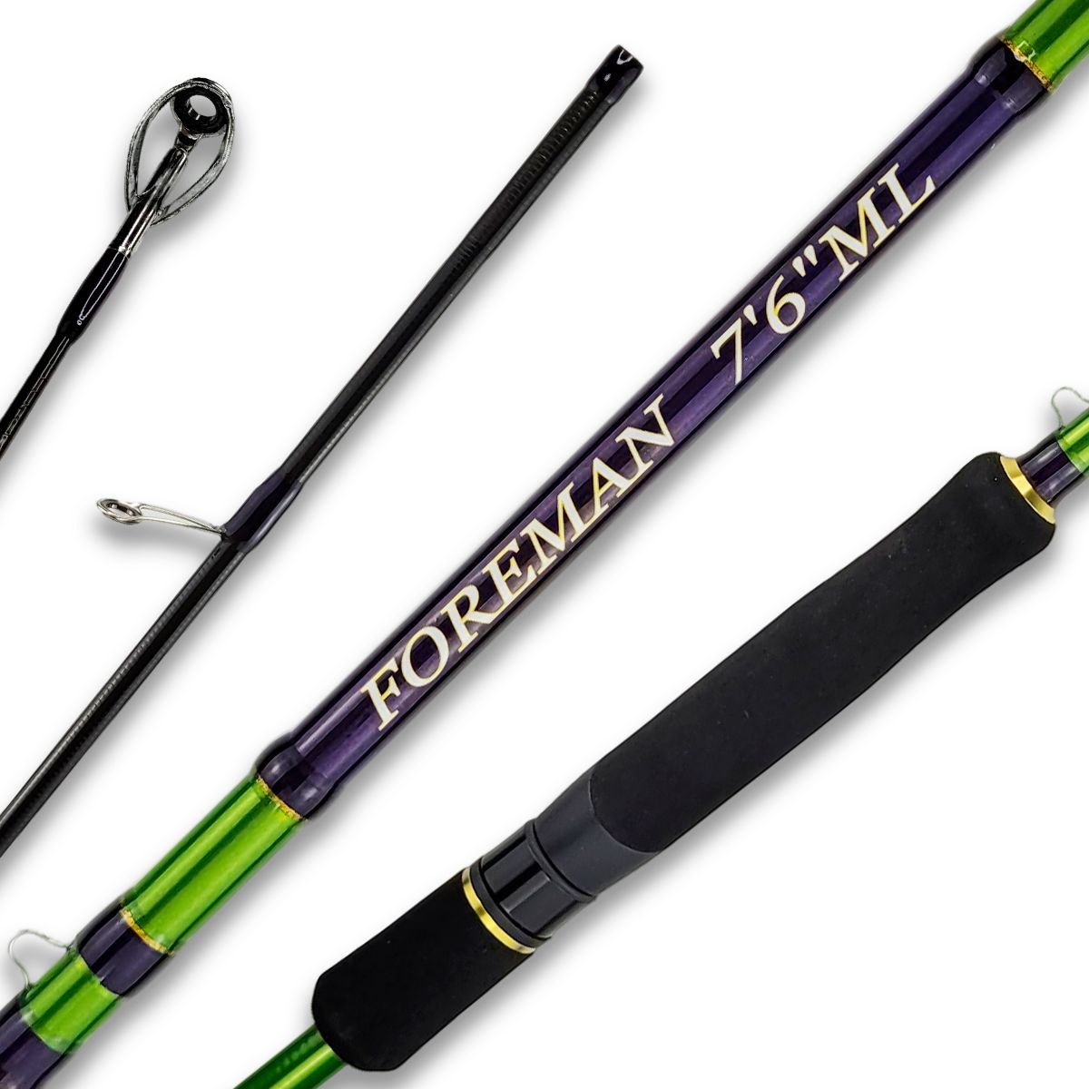 Спиннинг Champion Rods FOREMAN FS-802MH 2.44м 10-42гр