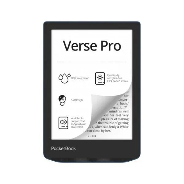 6"Электроннаякнига634VersePro,черный,синий