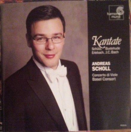 ANDREAS SCHOLL Kantate Компакт-диск