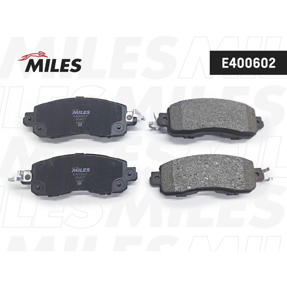 Колодки тормозные Nissan Teana L33R 14-, Leaf передние MILES MILES E400602, oem D10603TA0B