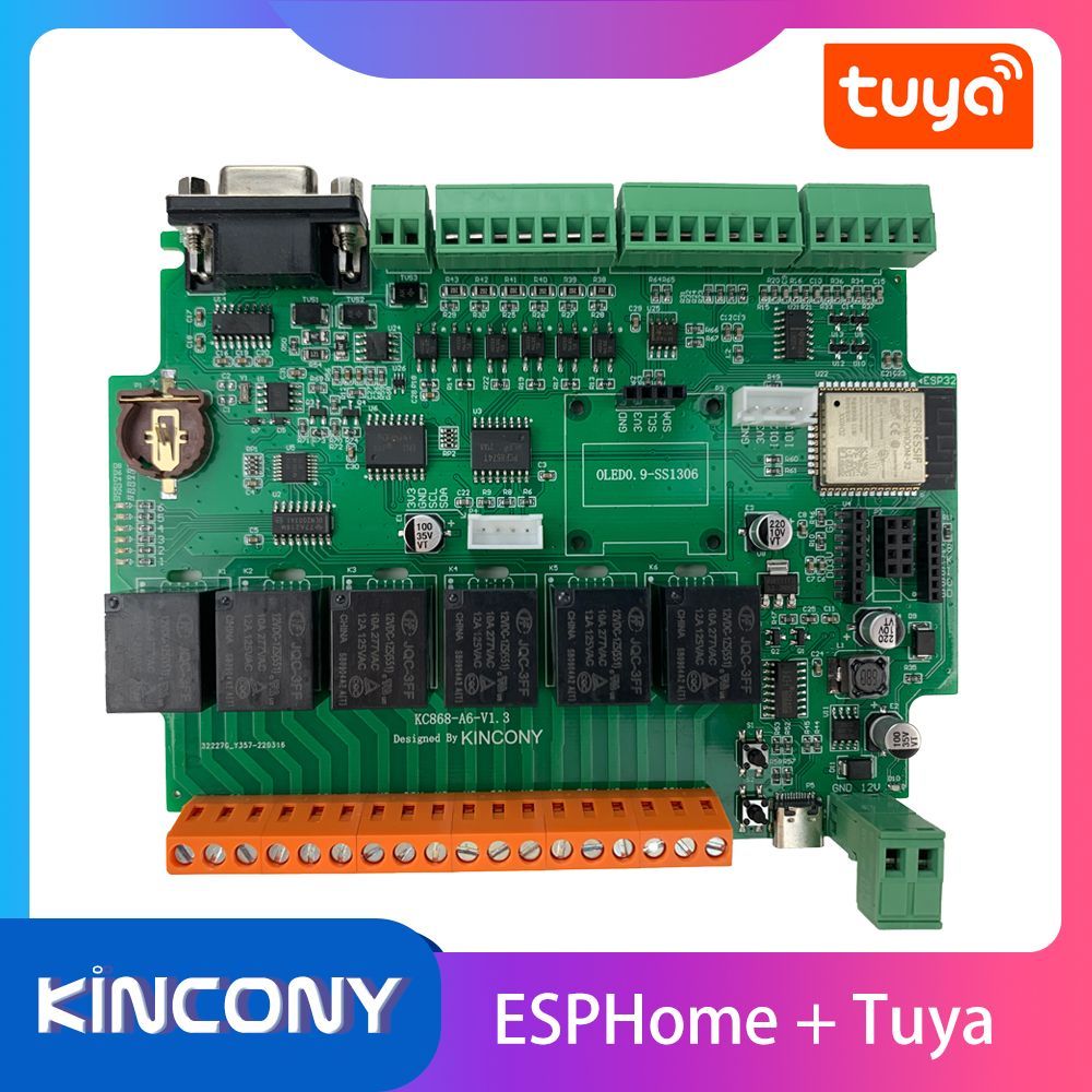 KinConyKC868-A6+лицензияTuyaESPHomeESP32