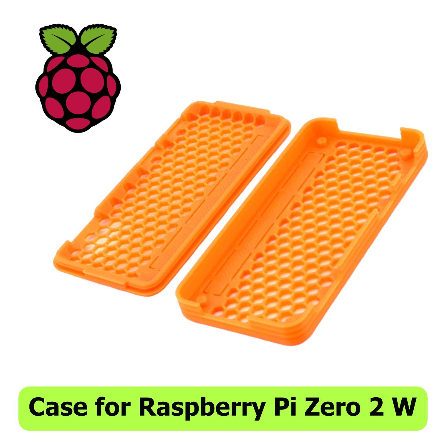 Корпус для Raspberry Pi Zero оранжевый