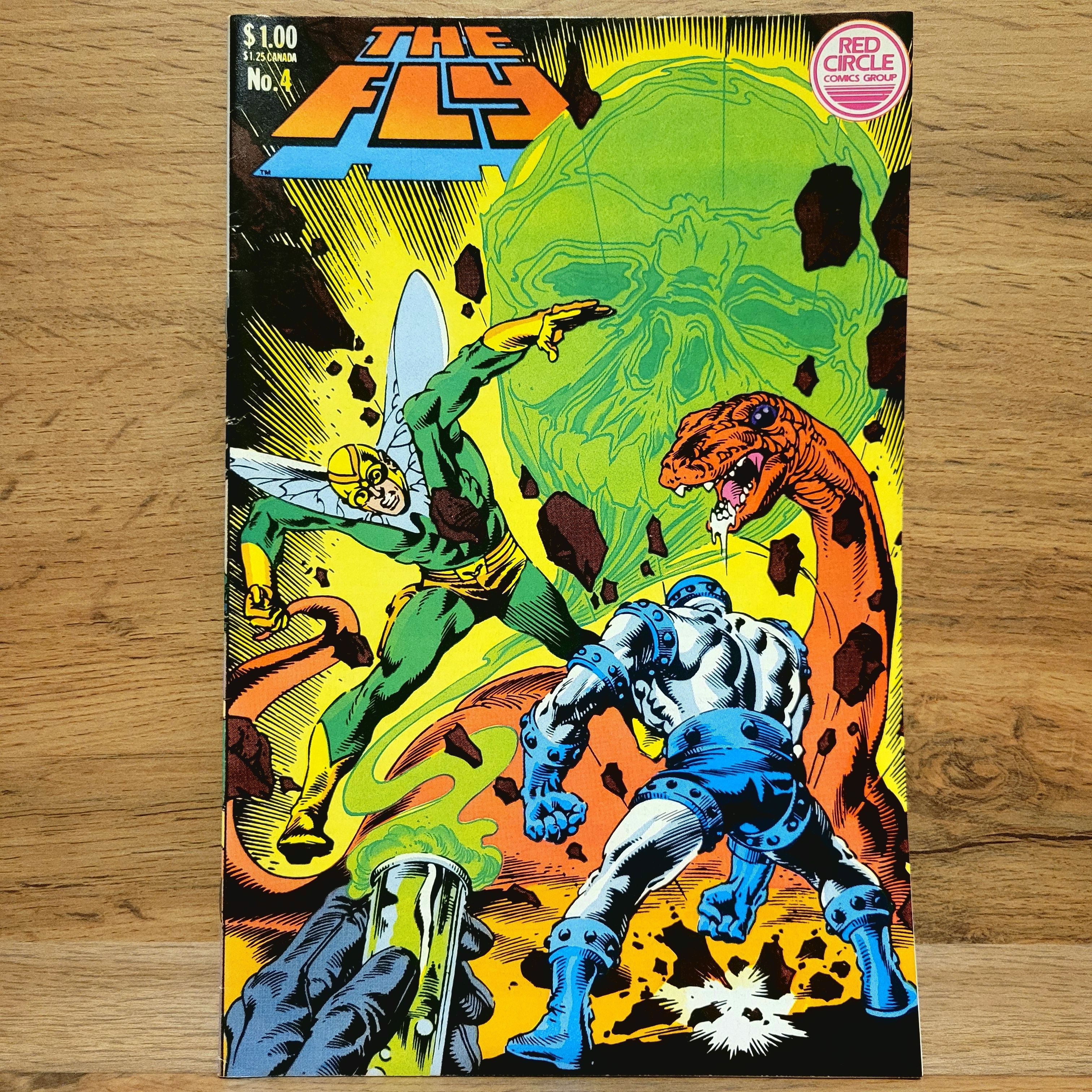 Раритетный Комикс The Fly #4. 1983 Год. | Lee