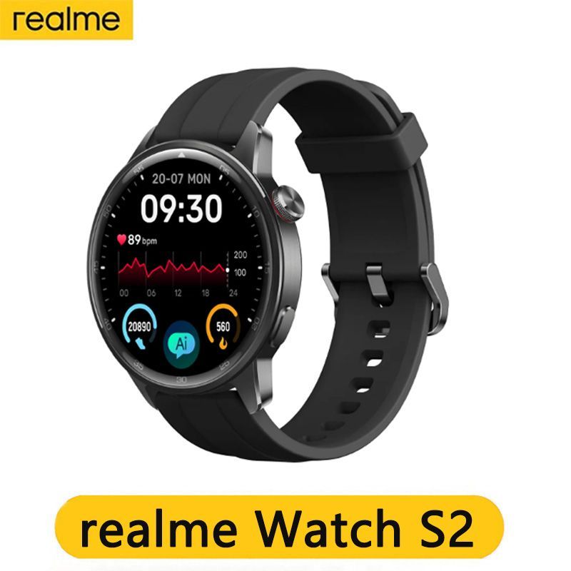 realmeУмныечасыrealmeWatchS2-Black,Чёрный