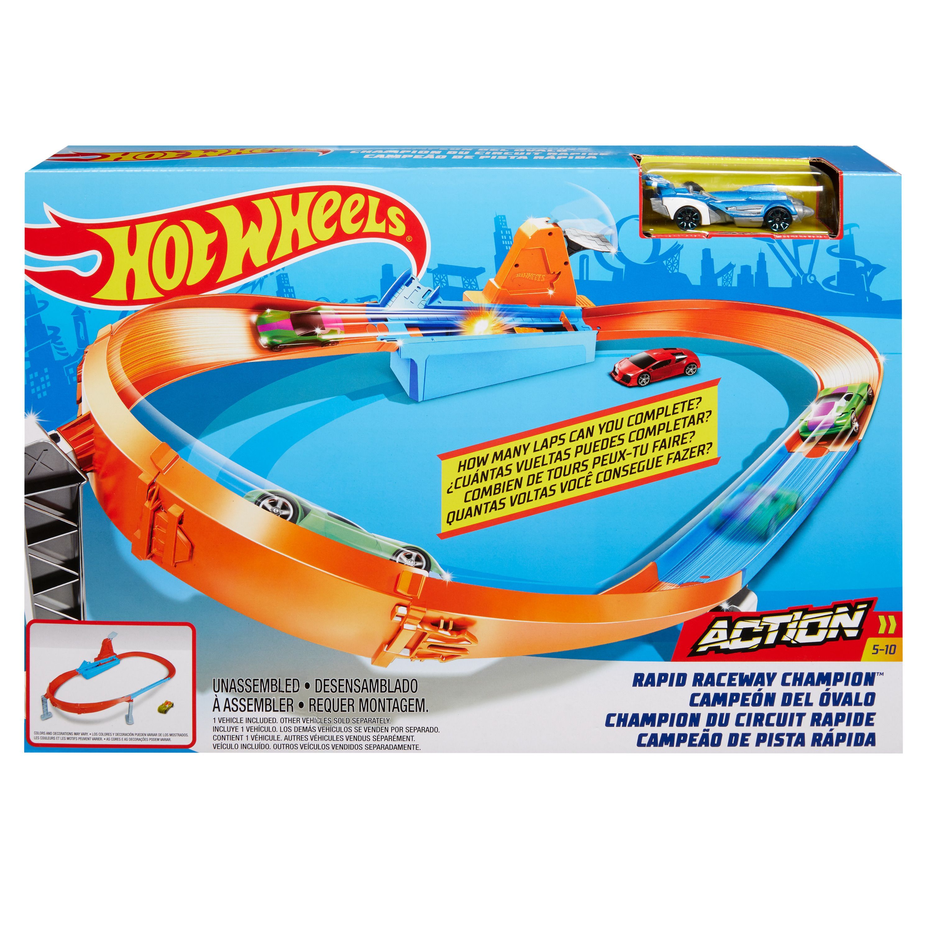 Игровой Трек Чемпион круга Hot Wheels