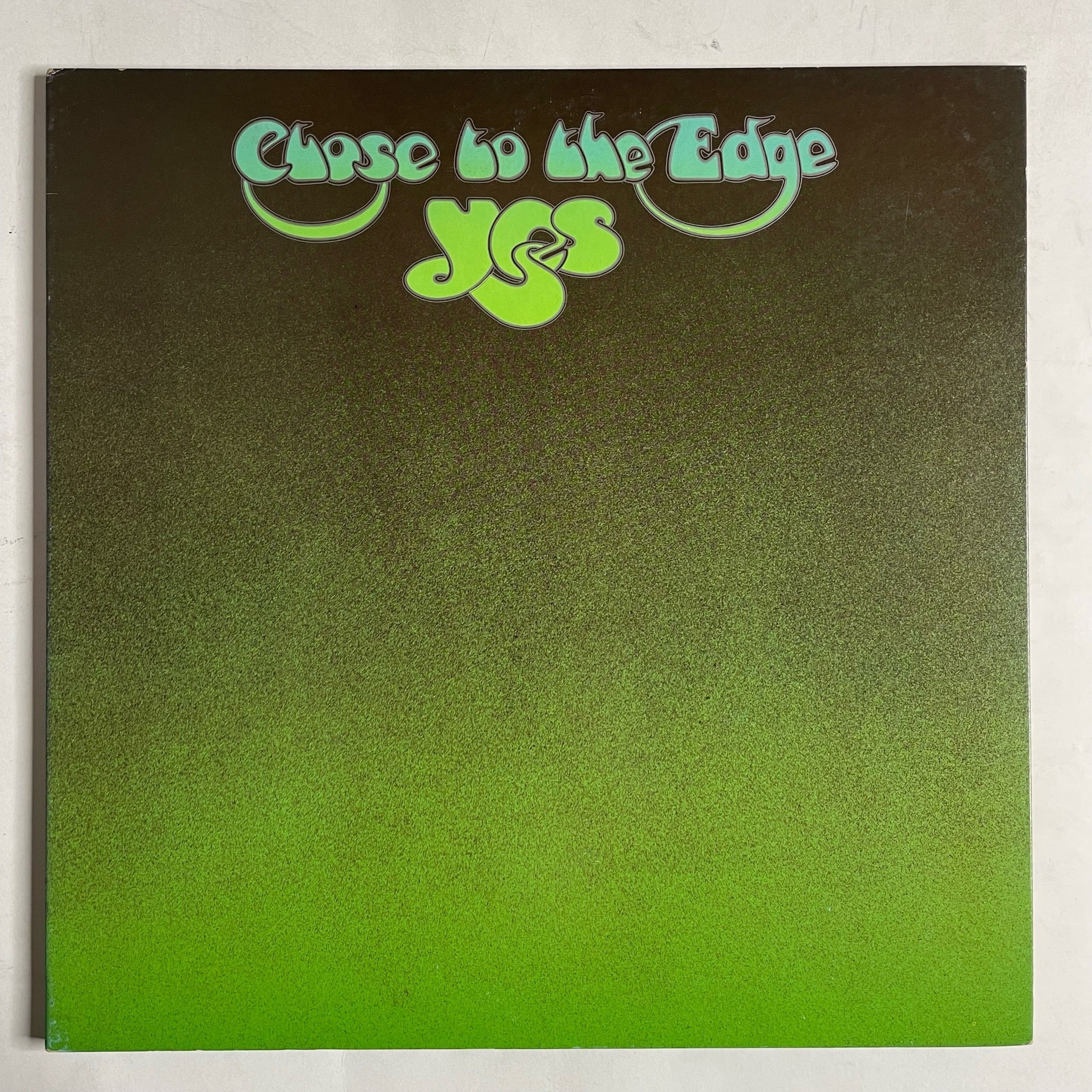 Винтажная виниловая пластинка LP Yes Close To The Edge (Japan 1972) (No Obi) The Solid Time Of Change