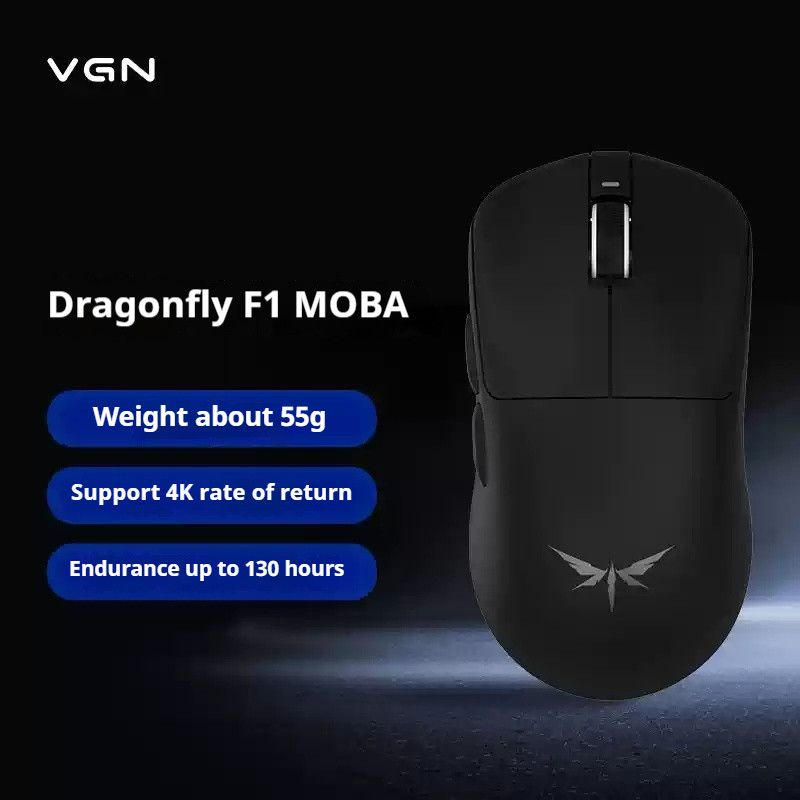 DragonflyVGNF1MOBAF1ProMaxИгроваяМышьБеспроводнаяType-CДвухрежимнаяВысокаяПроизводительность4K