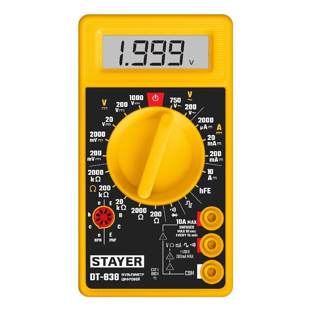 МультиметрцифровойDT-838STAYER45306_z01