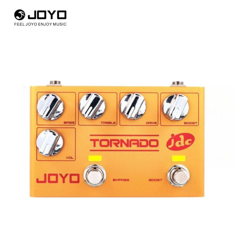 JOYO R-21 TORNADO Двухканальная педаль эффектов Overdrive с независимым педальным переключателем для электрогитары JOYO R 21