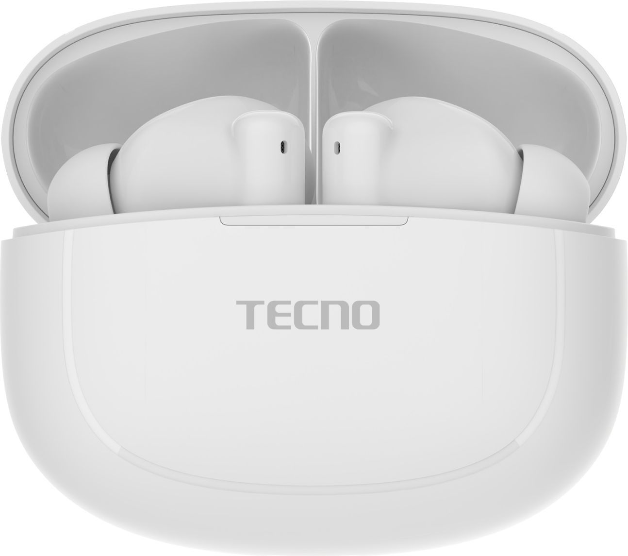 TecnoНаушникибеспроводныесмикрофономTecnoBuds4Air,Bluetooth,USBType-C,белый