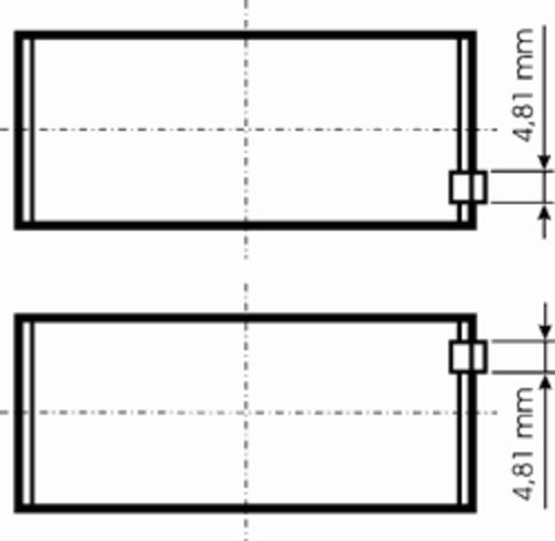 Вкладышии шатунные к-т 6 цил STD /RVI PREMIUM/KERAX дв.MIDR 06.23.56, ЯМЗ-650