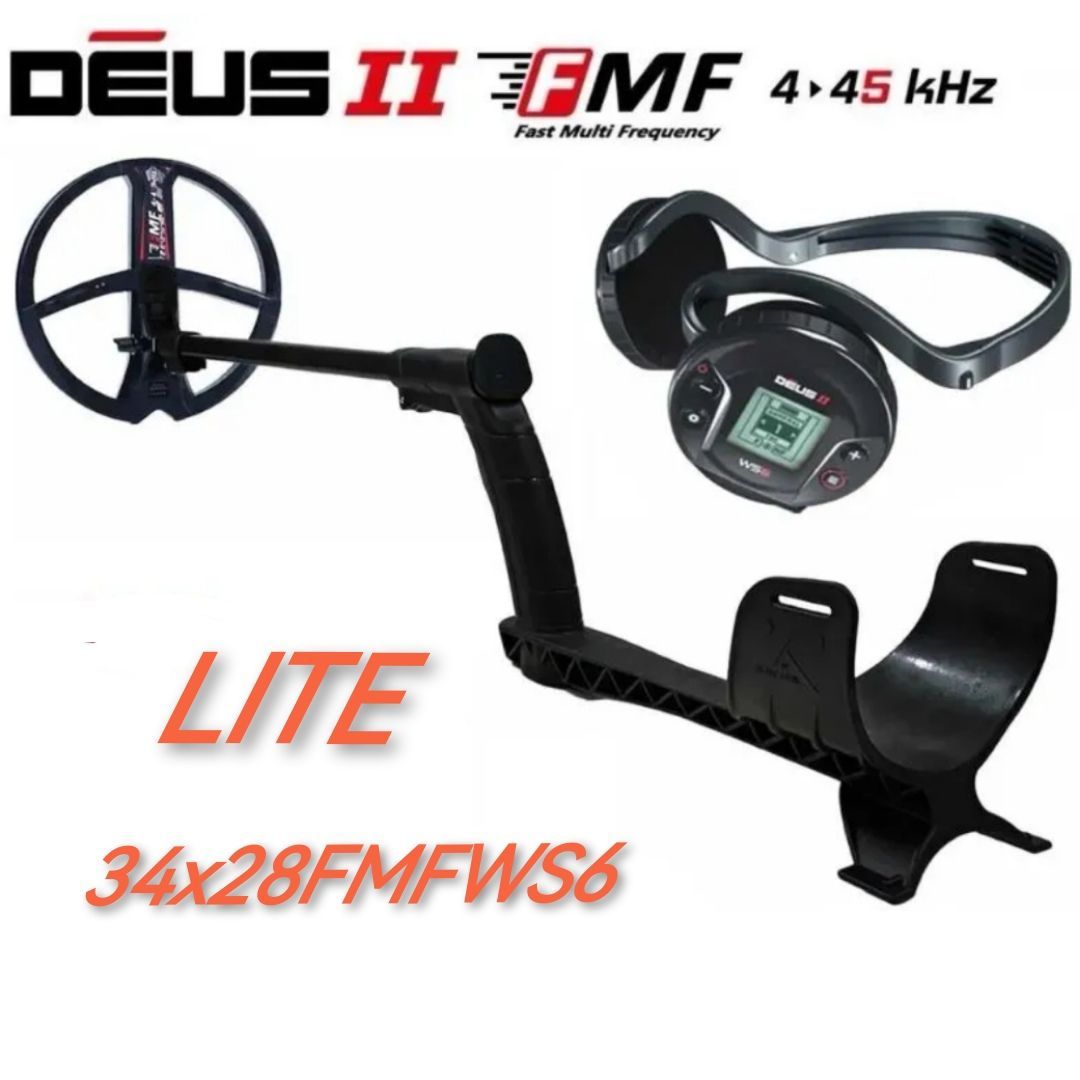 Металлоискатель XP Deus 2 ,34X28 FMF,WS6