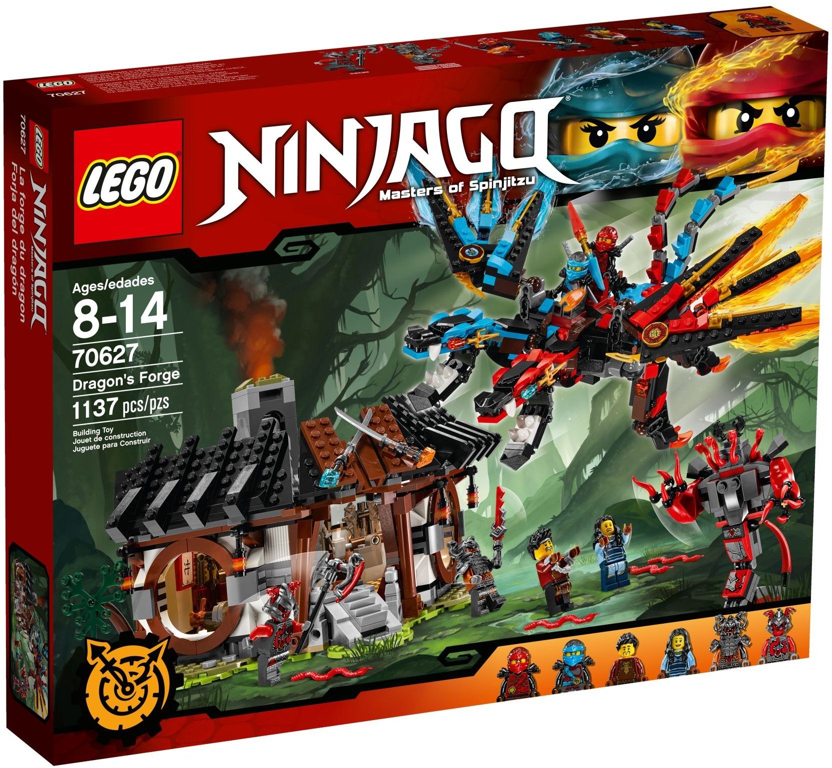 Ninjago 70626 Lame Del Tempo Ninjago Лего кузница компота купить