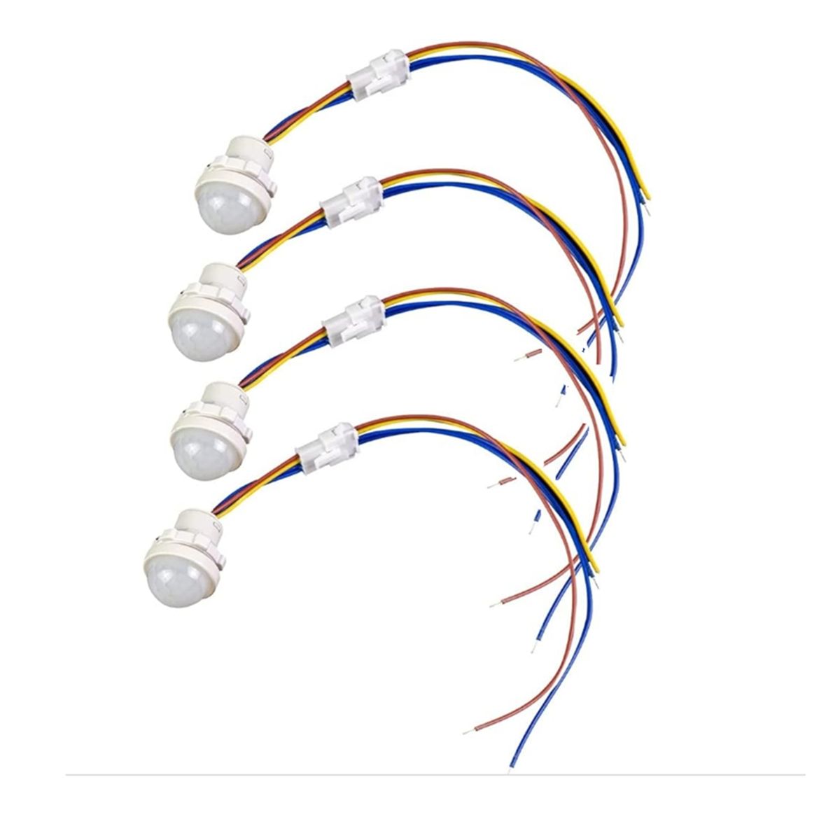 4шт.Датчикдвижения,выключательсвета,PIRSmartDetectionAC110-240V,потолочныйилинастенныйвыключатель