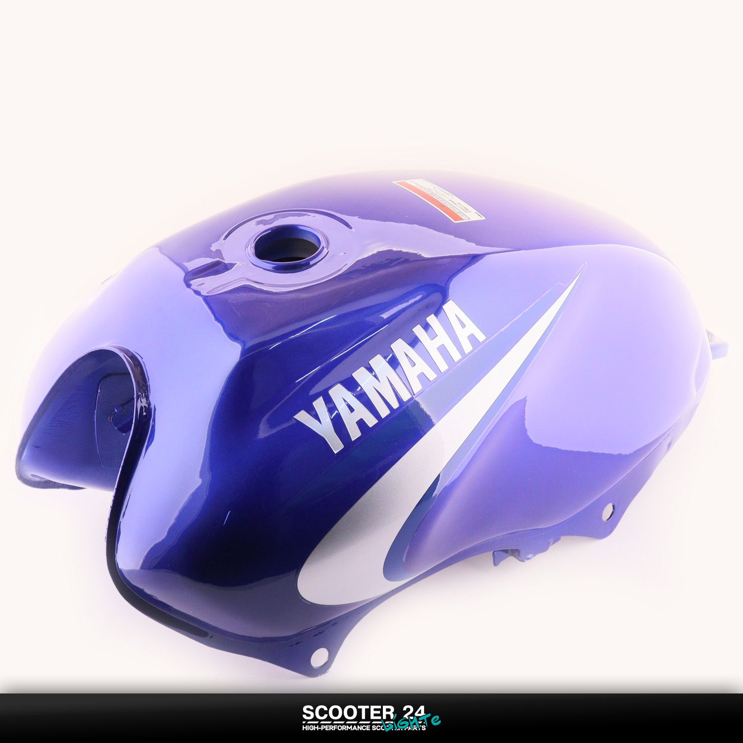 Бак топливный на мотоцикл Yamaha YBR 125 кубов (синий) бензобак для Ямаха ЮБР "KOMATCU"