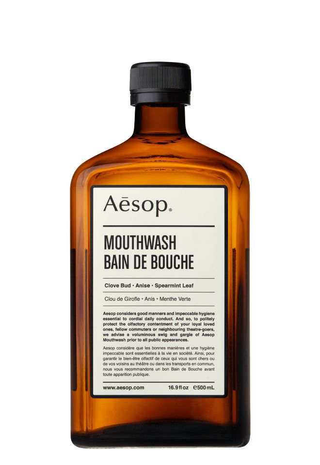 AESOP Mouthwash 500 мл - ополаскиватель для полости рта Aesop купить