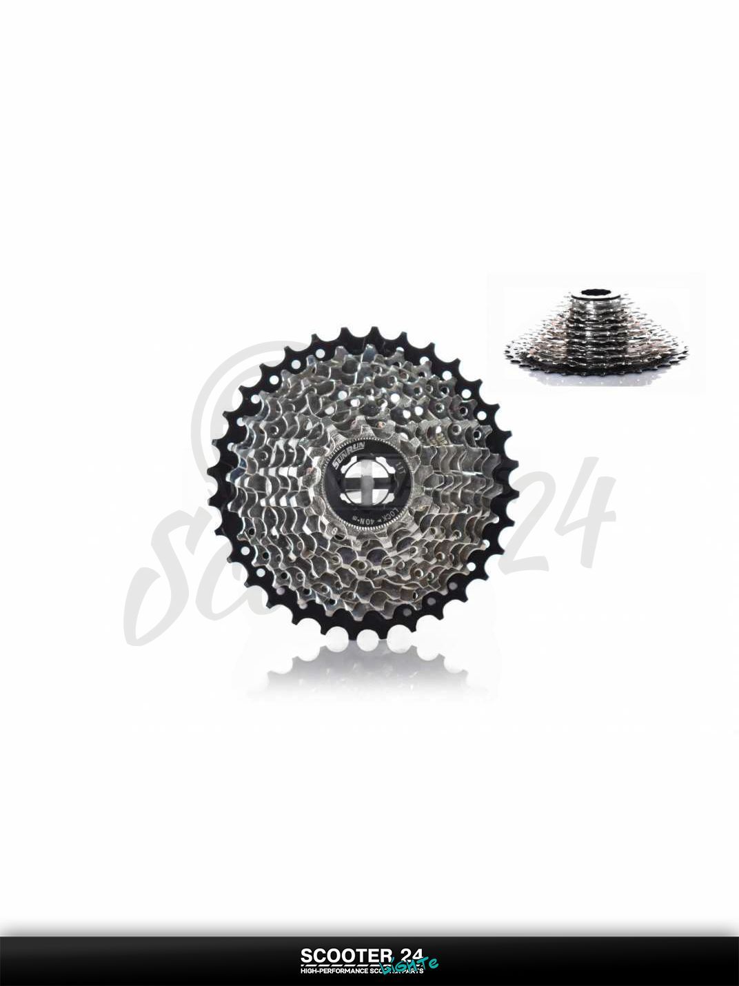 Звезды задние (кассета) вело 10 звезд, 11 - 31T