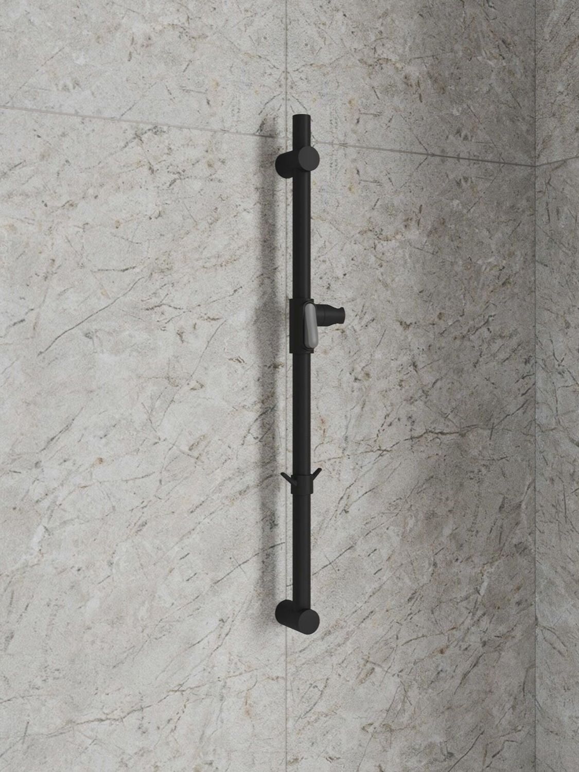 Фото товара на маркетплейсе ozon Душевая стойка Milardo, черная матовая, Ideal Spa, ILS70B0M17