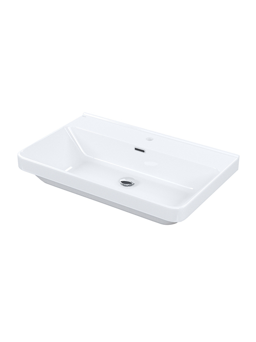 Фото товара на маркетплейсе ozon Раковина для ванной, на тумбу, 80 см, IDDIS, 0178000i28