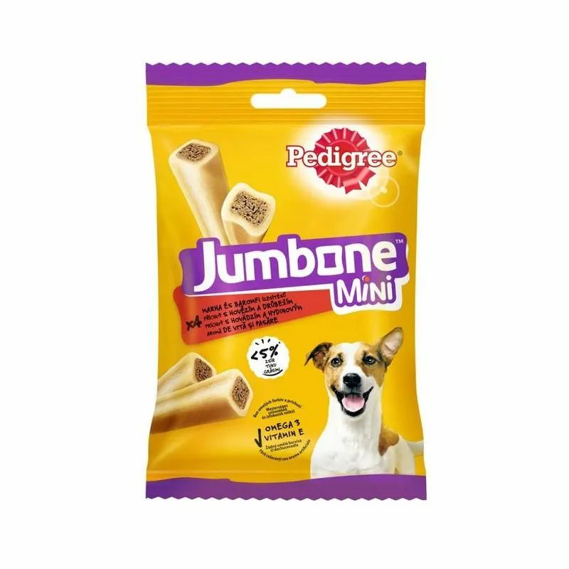 Лакомство Pedigree "Jumbone Mini", для миниатюрных собак, с говядиной, 3шт по 160г  #1