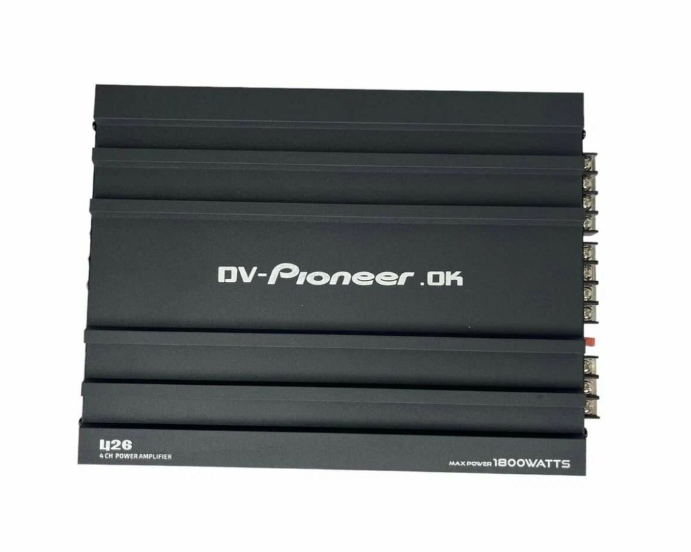 Усилитель для автомобиля сабвуфера звука 4 канальный Pioneer пионер ...
