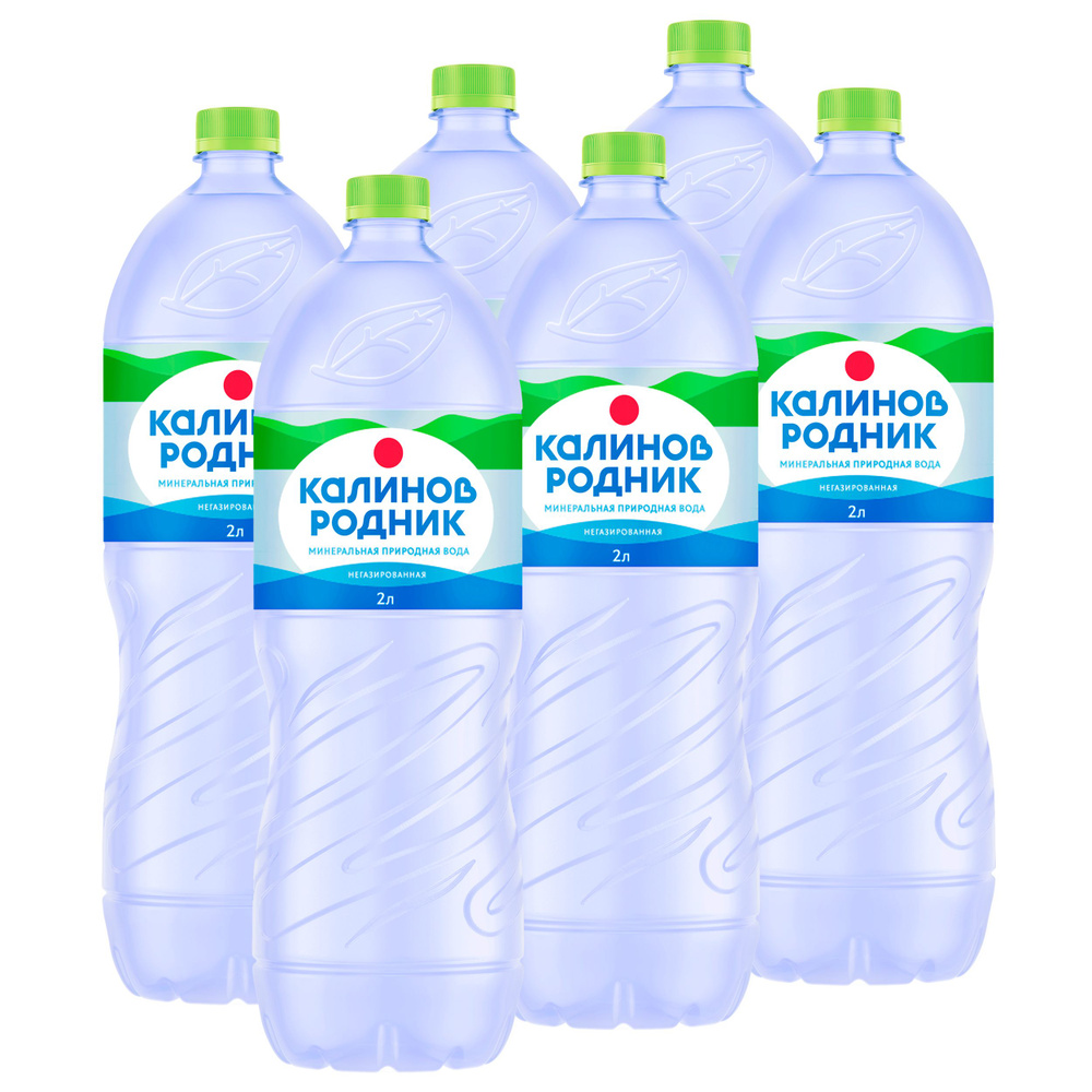 Вода негазированная Калинов Родник минеральная, 6 шт x 2 л - купить с ...