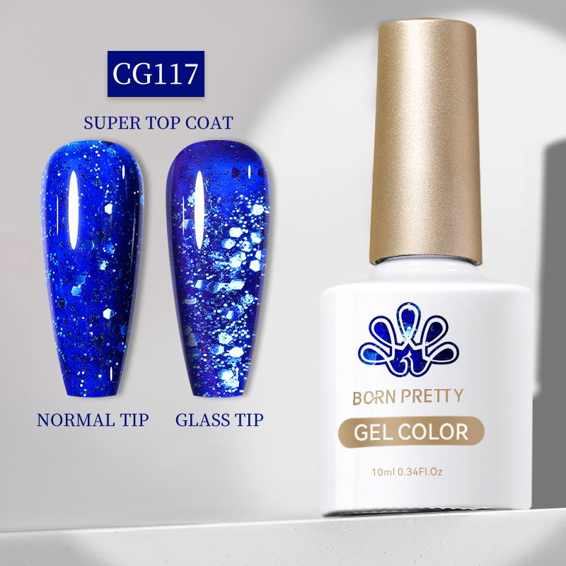 Born Pretty, Гель-лак Color gel CG117 55845-117, 10 мл #1