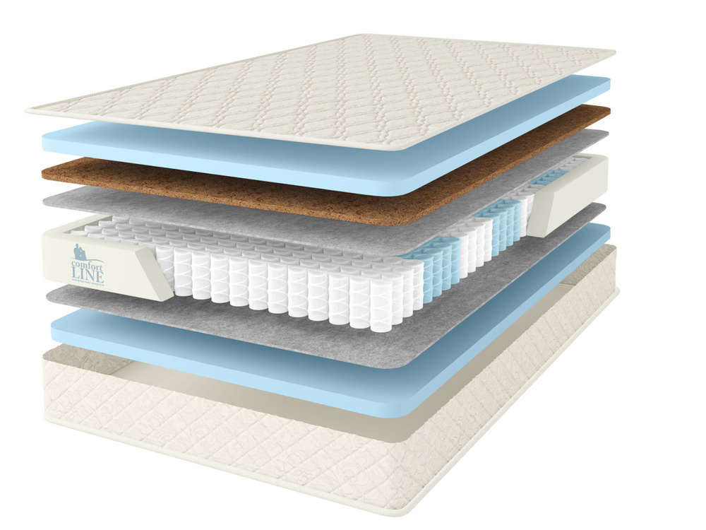 Comfort Line Матрас Eco Classic S1000, Независимые пружины, 200х180 см #1