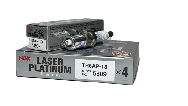 NGK TR6AP-13, Свечи зажигания НЖК 5809, Ford Focus, C-max, Mondeo 4 ...
