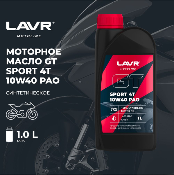 Масло моторное LAVR 10W-40 Синтетическое - купить в интернет-магазине ...