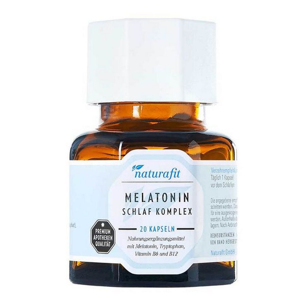 Naturafit Мелатонин комплекс для сна, капсулы, 20 капсул - купить с ...