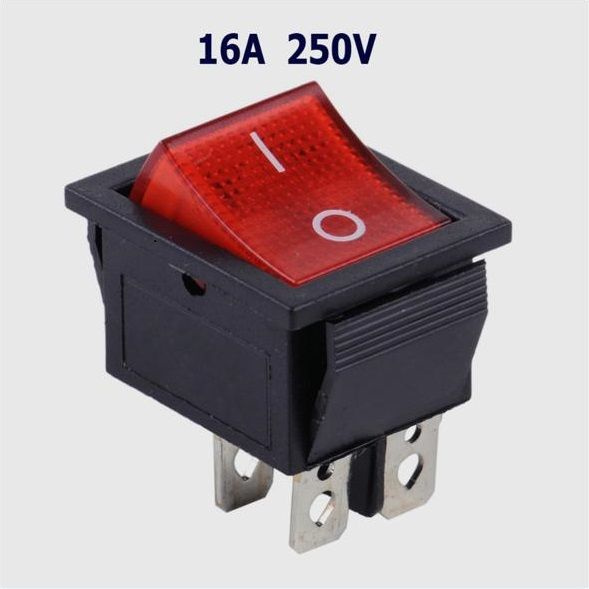 Кнопка-тумблер-переключатель (рокерный переключатель, электрический ...