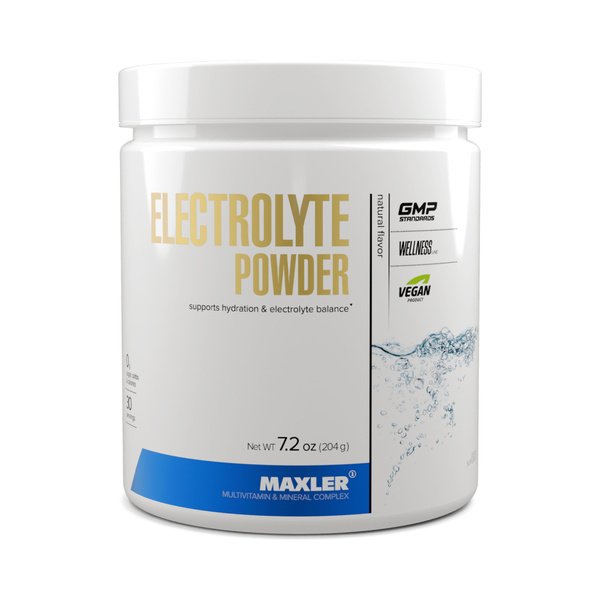 Электролиты Maxler Electrolyte Powder 204г Натуральный - купить с ...