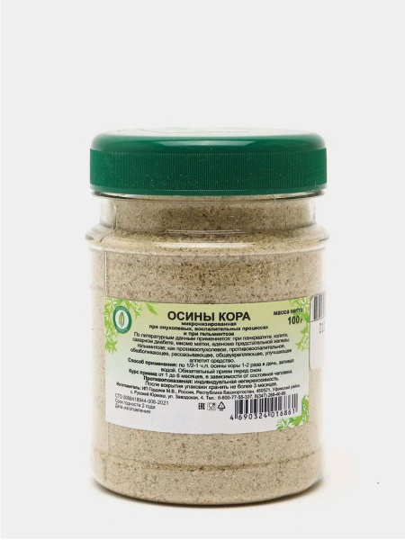 Кора осины Ozon