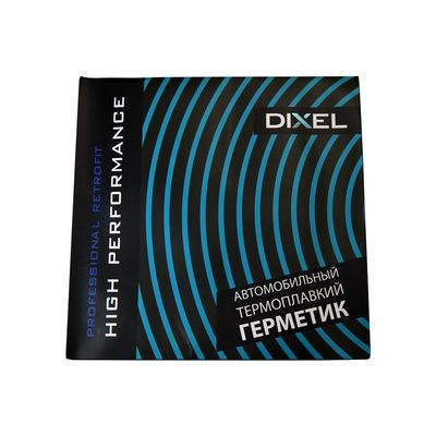 Герметик для фар DIXEL HOT 9.5 mm*4.57M Черный - купить по выгодной ...