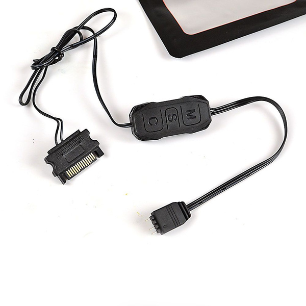 Автономный ARGB контроллер Coolmoon AR-1, контроллер ARGB 5V 3pin для ...