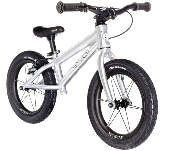 Беговел JETCAT - RACE PRO 14 Brake (с тормозом) 14 дюймов - Серебро ...
