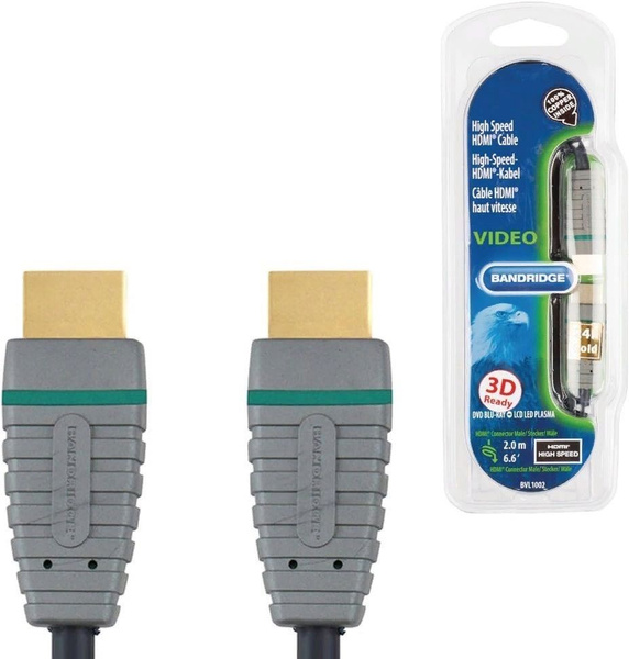 Кабель HDMI Bandridge BVL1002 - купить по низкой цене в интернет ...