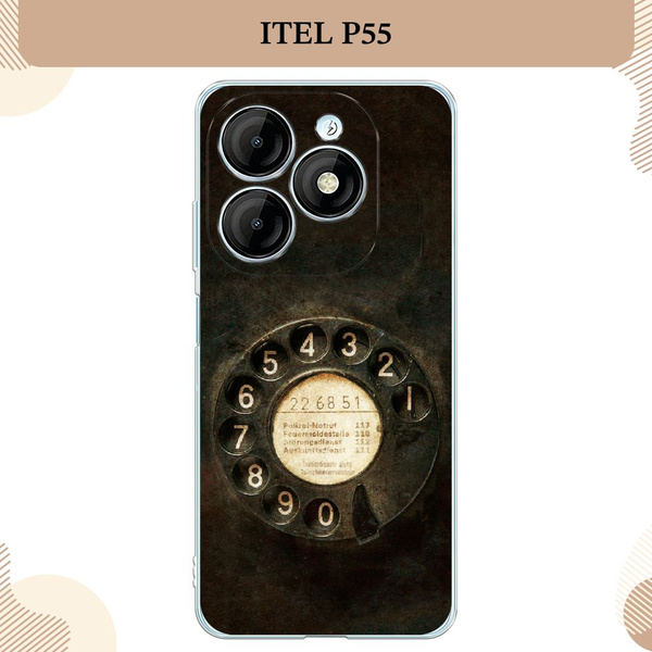 Силиконовый чехол на Itel P55 / Ител Р55 Старинный телефон - купить с ...