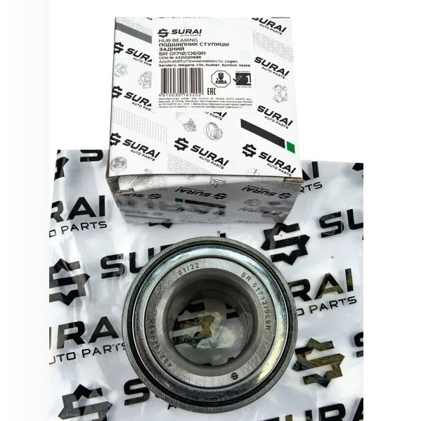 Подшипник ступичный Лада Largus (12-)/Renault Duster (10-) 2WD задний ...