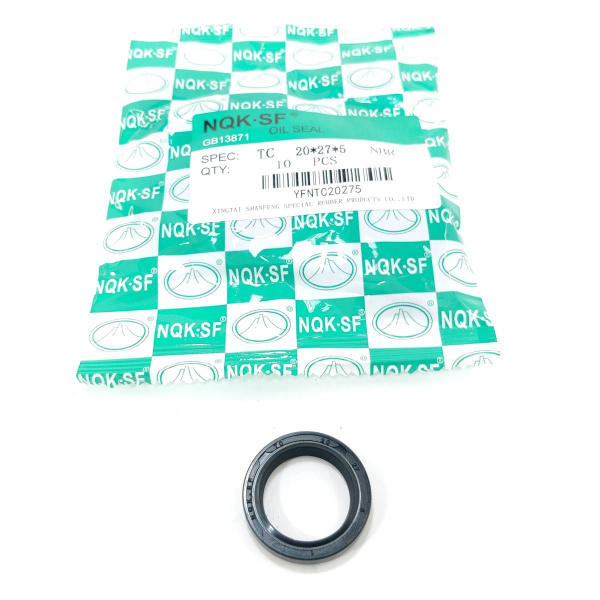 Манжетное уплотнение TC 20X27X5 производитель NQK.SF (20x27x5) - арт ...