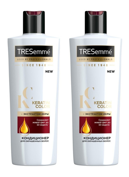 Tresemme Кондиционер для волос Keratin Color, С экстрактом икры, 400 мл ...