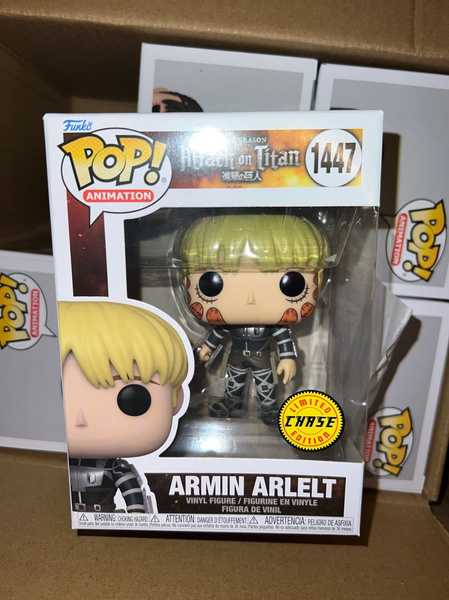 Фигурка Funko Pop! Attack on Titan: Armin Arlelt Chase (Фанко Поп Армин ...