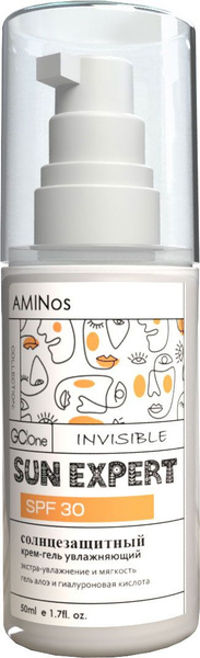 SPF-30 Солнцезащитный крем-гель увлажняющий невидимый - купить с ...