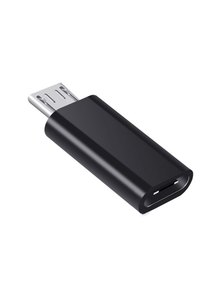 Адаптер-переходник с Lightning 8 pin на MicroUSB (вход Лайтинг - выход ...