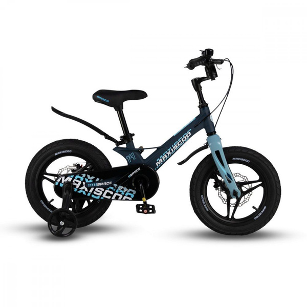 Велосипед Детский Maxiscoo SPACE Deluxe Plus 14'' Матовый Ультрамарин ...