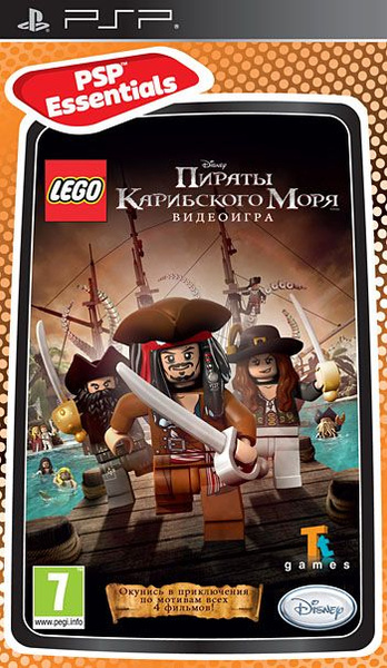 Игра Lego Пираты Карибского моря. Essentials (PlayStation Portable (PSP ...