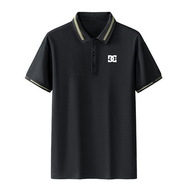 Поло DC Shoes, размер 46, цвет черный, 95% полиэфирного волокна; 5% ...