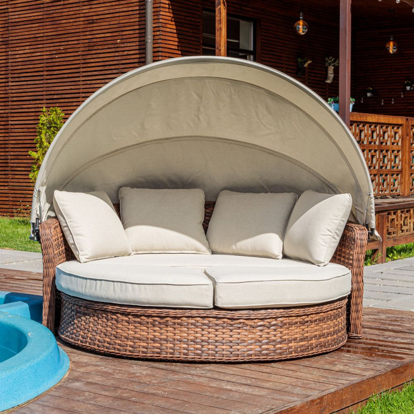 Диван-трансформер Виолетта (круглый шезлонг) - купить с доставкой по ...